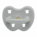 Hevea - Napp i Naturgummi 3-36 mån, Gorgeous Grey Ortodontisk