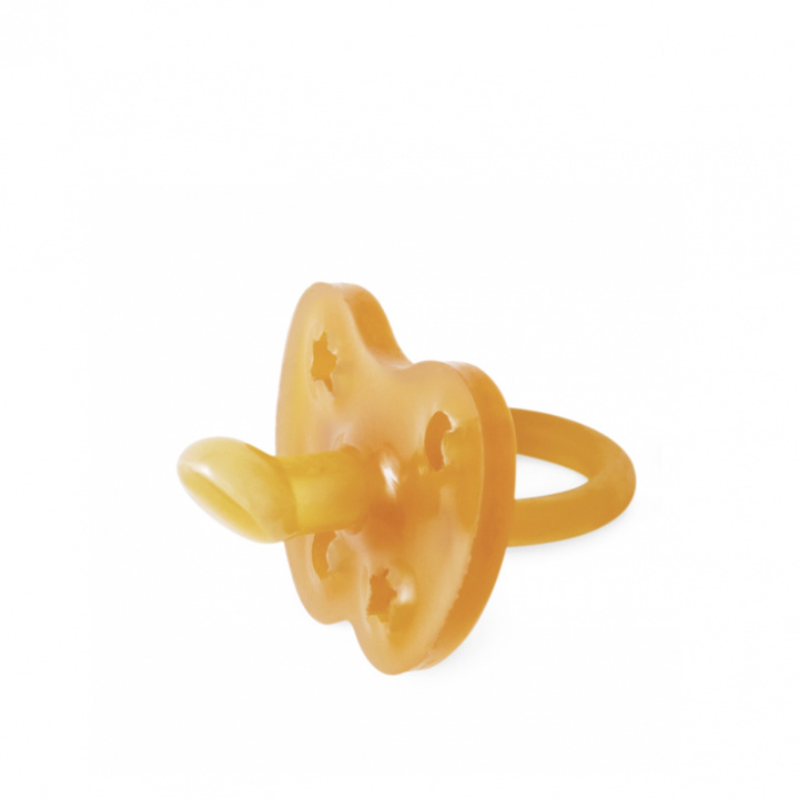 Hevea - Napp i Naturgummi 0-3 mån, Natur OrtodontiskHevea - Napp i Naturgummi 0-