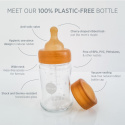 Hevea - Flasknapp Naturgummi 0-3 m, Slow Flow