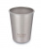 Klean Kanteen - Steel Cup Rostfri 296 ml, Brushed Stainless