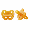 Hevea - Napp i Naturgummi 3-36 mån, 2-Pack, Natur, Symmetrisk