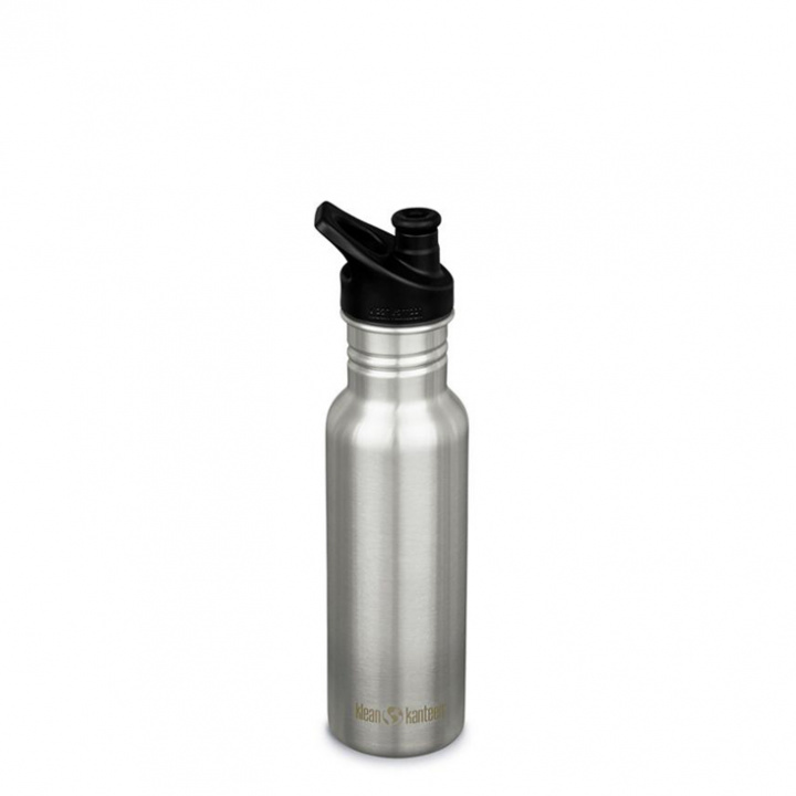 Klean Kanteen - Classic Rostfri Flaska 532 ml, Brushed Stainless Sportkork