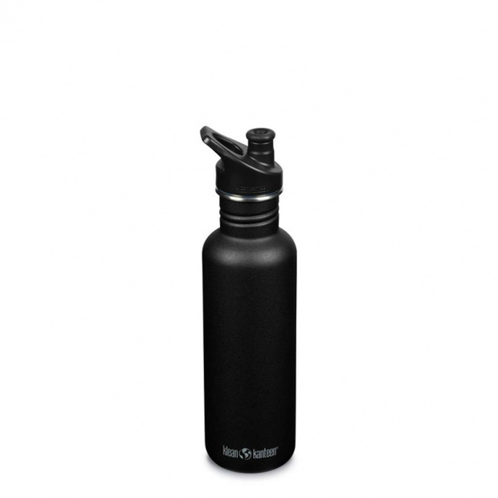 Klean Kanteen - Classic 800 ml, Black, Sportkork