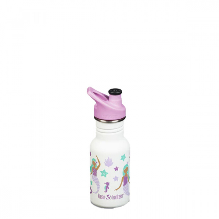 Klean Kanteen - Kid Classic Narrow 355 ml, Mermaids, Sportkork