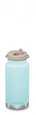Klean Kanteen - TKWide Rostfri Termosmugg 355 ml, Blue Tint Twist Cap Skruvlock