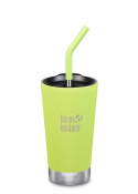 Klean Kanteen - Insulated Tumbler Straw Lid 473 ml, Juicy Pear