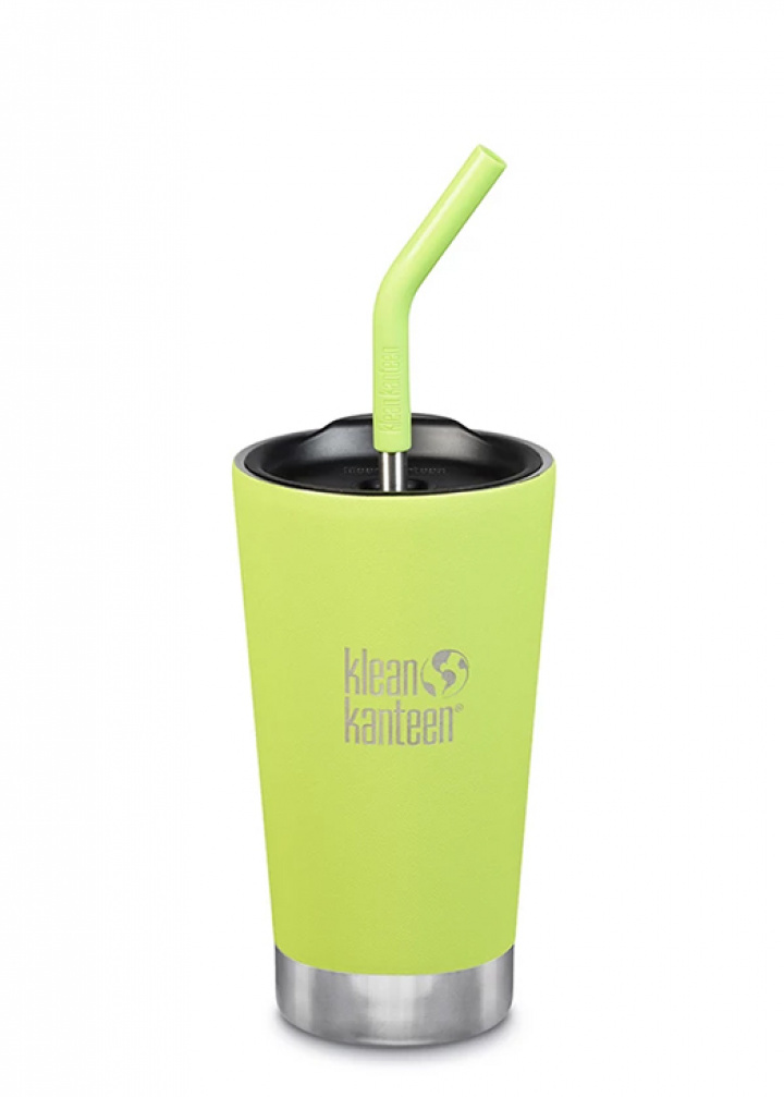 Klean Kanteen - Insulated Tumbler Straw Lid 473 ml, Juicy Pear