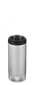 Klean Kanteen - TKWide Rostfri Termosmugg 355 ml, Brushed Stainless Kaffelock