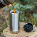 Klean Kanteen - TKWide Rostfri Termosmugg 355 ml, Brushed Stainless Kaffelock