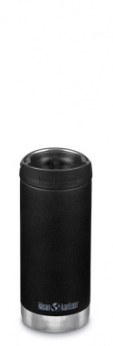 Klean Kanteen - TKWide Rostfri Termosmugg 355 ml, Shale Black Kaffelock