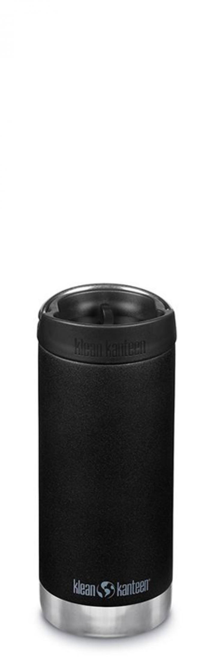 Klean Kanteen - TKWide Rostfri Termosmugg 355 ml, Shale Black Kaffelock