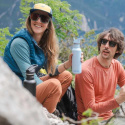 Klean Kanteen - Classic w/Flip Seal Sport Cap, Clear Sky