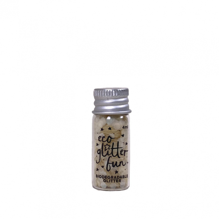 Eco Glitter Fun - Bioglitter PURE OPAL, Uber Chunky Menta