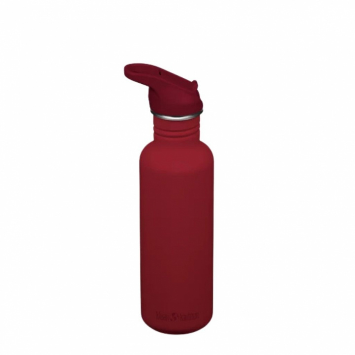 Klean Kanteen - Classic w/Flip Seal Sport Cap, Garnet, 800 ml