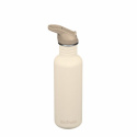 Klean Kanteen - Classic w/Flip Seal Sport Cap, White Cap Gray, 800 ml