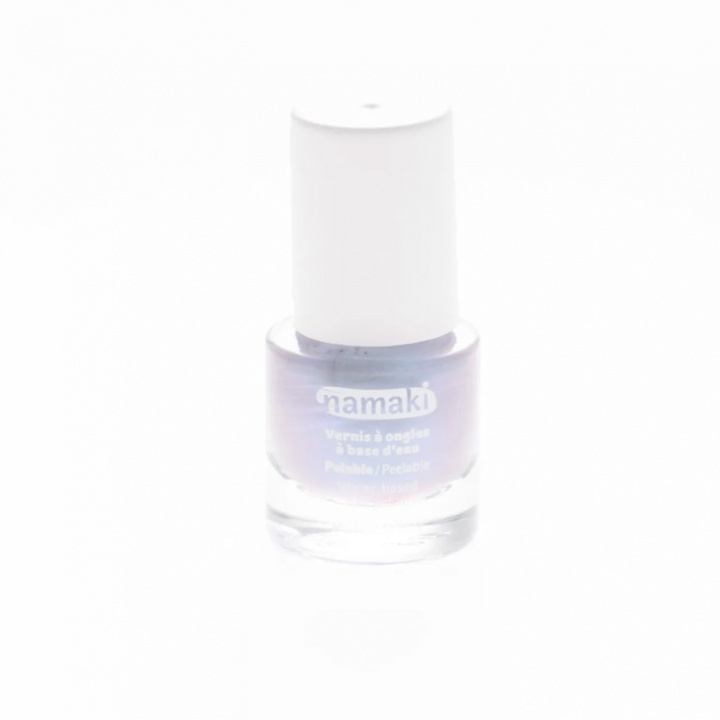 Namaki - Vattenbaserat Nagellack för Barn, Silverblå