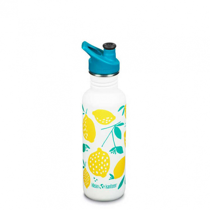 Klean Kanteen - Classic 800 ml, Lemons, Sportkork