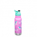 Klean Kanteen - Insulated Kid Classic Narrow 355 ml, Unicorns, Sportkork