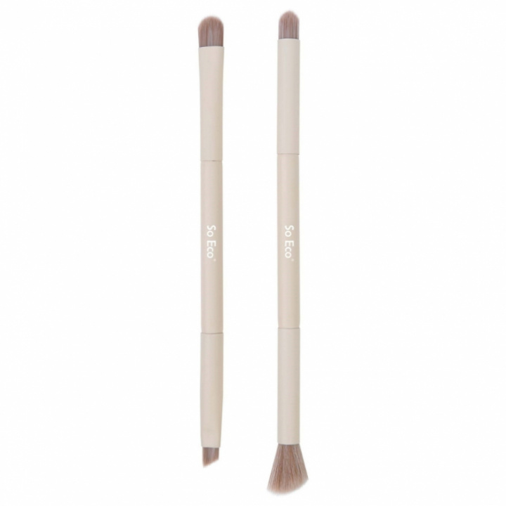 Eye Duo Set från So Eco med två hållbara sminkborstar