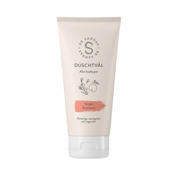 Dr Sannas - Duschtvål Grape / Rosmarin 175 ml