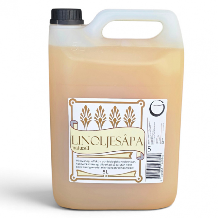 Grunne Linoljesåpa Naturell 5 L