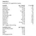 Holistic - MultiVitamin Metylerad 90 kapslar