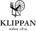 Klippan Yllefabrik - Ullpläd Chevron Gul 130 x 200 cm