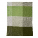 Klippan Yllefabrik - Ullpläd Block Grön 130 x 180 cm