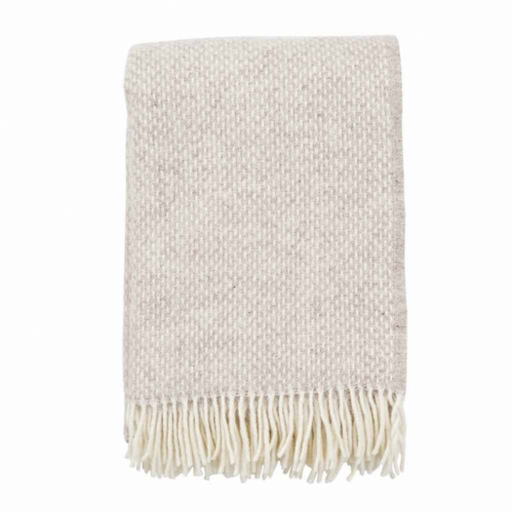 Klippan Yllefabrik - Ullfilt Preppy Beige Melange 130 x 200 cm