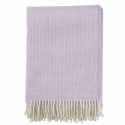 Klippan Yllefabrik - Ullfilt Preppy Lilac 130 x 200 cm