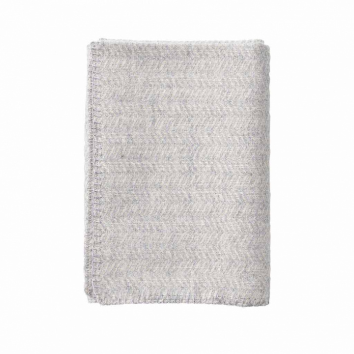 Klippan Yllefabrik - Ullfilt Tippy Baby Grey 65 x 90 cm