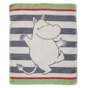 Klippan Yllefabrik - Snuttefilt Moomin, Ekologisk Bomull 34 x 40 cm