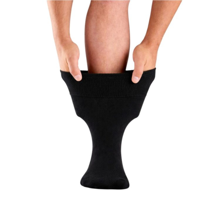 Bambusa - Loosefit strumpor Bambu Svart, 37-46 i gruppen Kläder / Herr / Underkläder / Strumpor hos Rekoshoppen.se (170031)