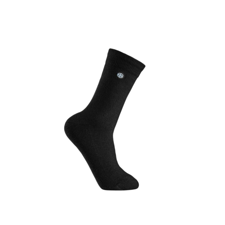 Bambusa - Strumpor Merinoull & Bambu Svart, 38-45, 1 par