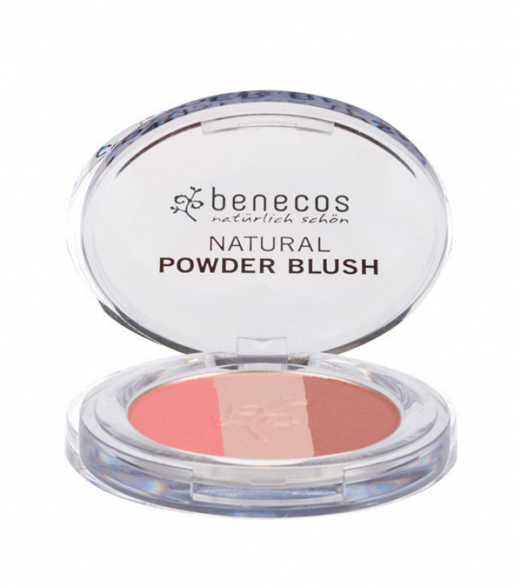 Benecos - Natural Compact Trio Blush, Fall in Love