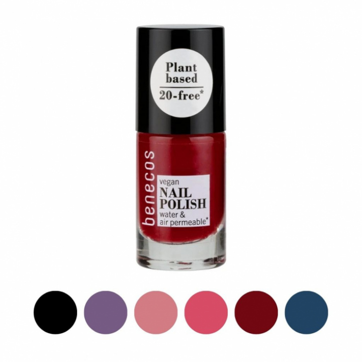 Naturligt 20-free nagellack i glansig nyans