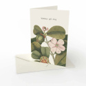 Design Collection - Vikt Kort Vildblommor Tänker PÅ Dig