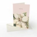 Design Collection - Vikt Kort  Vintage Magnolia Grattis