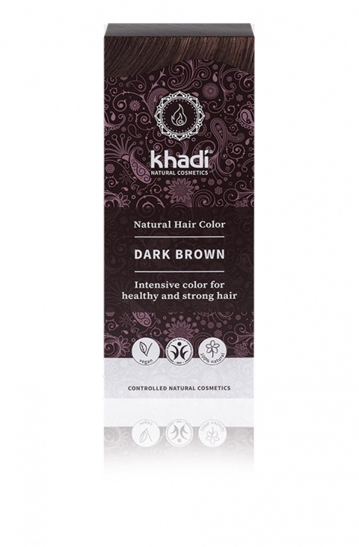 Khadi - Naturlig Örthårfärg Dark Brown