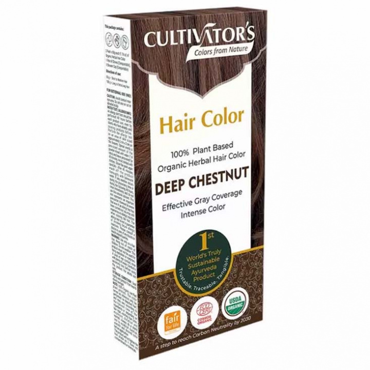 Cultivator`s - Ekologisk Örthårfärg Deep Chestnut