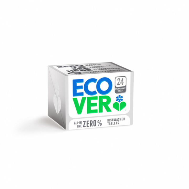 Disktabletter All-In-One Zero Parfymfri 24 st – Effektiv maskindisk