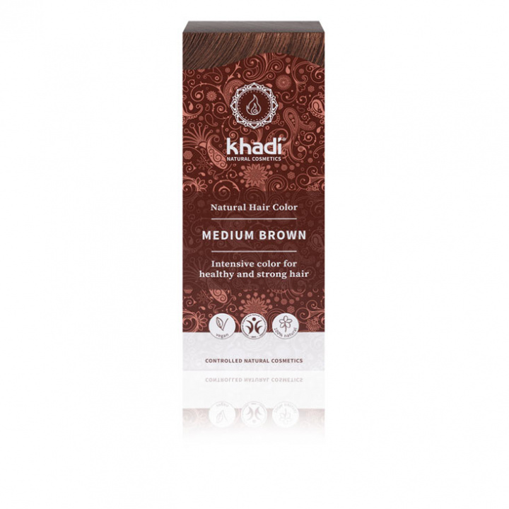 Khadi - Naturlig Örthårfärg Medium Brown