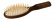  Borste i Thermowood med Raka Trpinnar Oval 21.5 cm