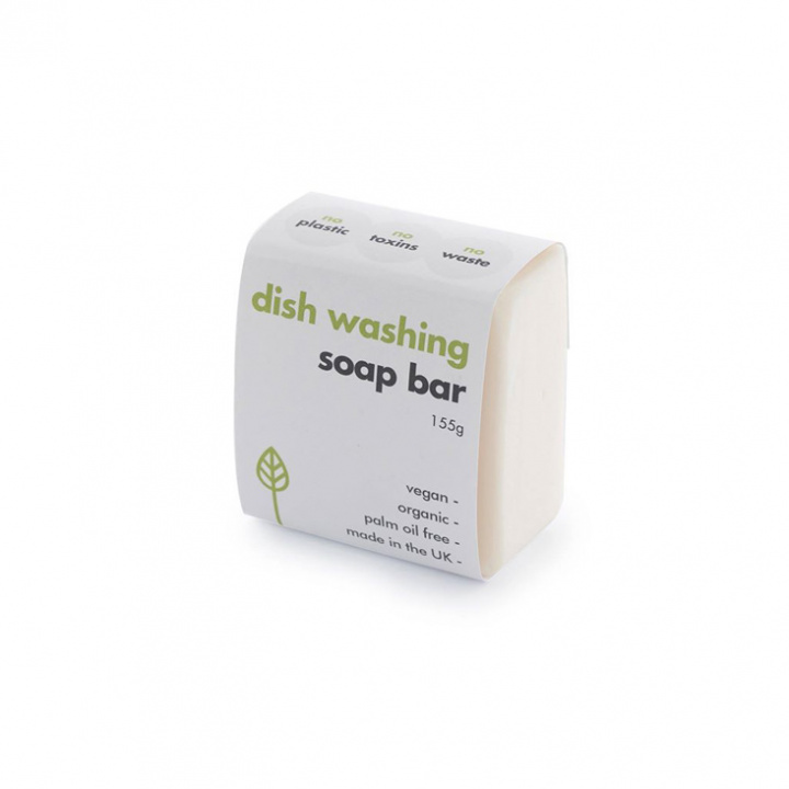 ecoLiving - Ekologisk Disktvål 155 gr i gruppen Hemmet / Disk / Handdiskmedel hos Rekoshoppen.se (1910356)
