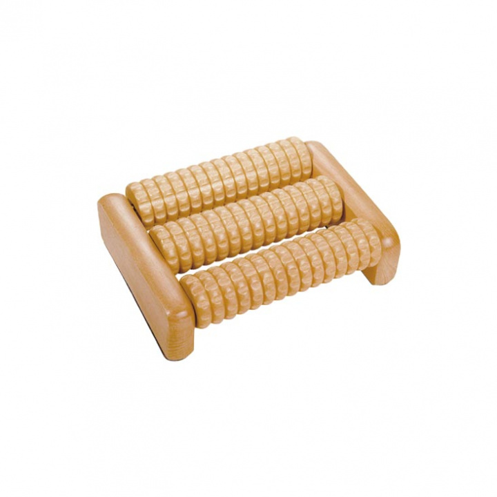 Croll & Denecke - Fotmassagerulle i Trä 1x3 i gruppen Hygien / Hudvård / Massage hos Rekoshoppen.se (1922729)