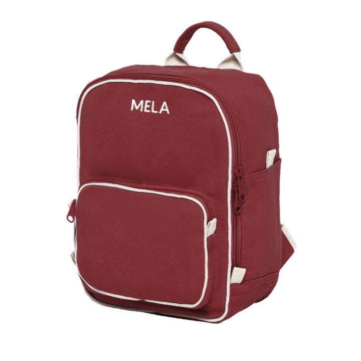 Mela - Ekologisk Ryggsäck MELA ll mini 8 L Vinröd