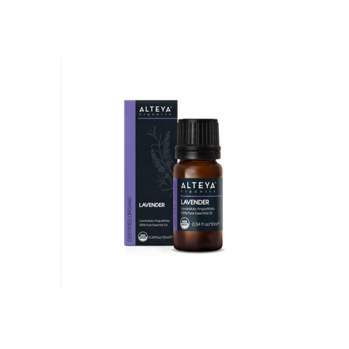 Alteya Organics - Eterisk olja Lavendel EKO, 10ml i gruppen Hygien / Råvaror / Gör-Det-Själv hos Rekoshoppen.se (1961112)
