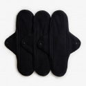 Imse - Ekologiska Tygbindor Classic Night 3-Pack, Black