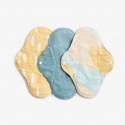 Imse - Ekologiska Tygbindor Classic 3-Pack Blue Sprinkle