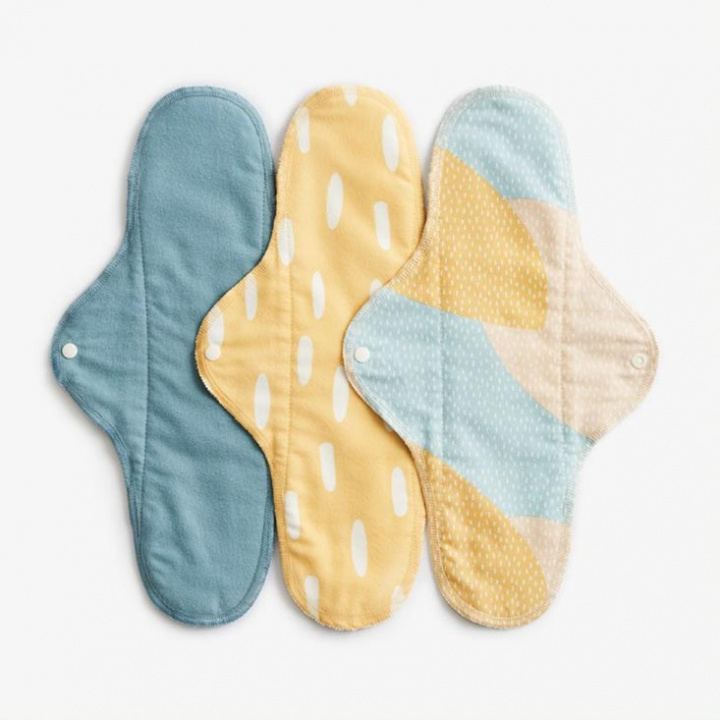 ImseVimse - Ekologiska Tygbindor Classic Night 3-Pack Blue Sprinkle
